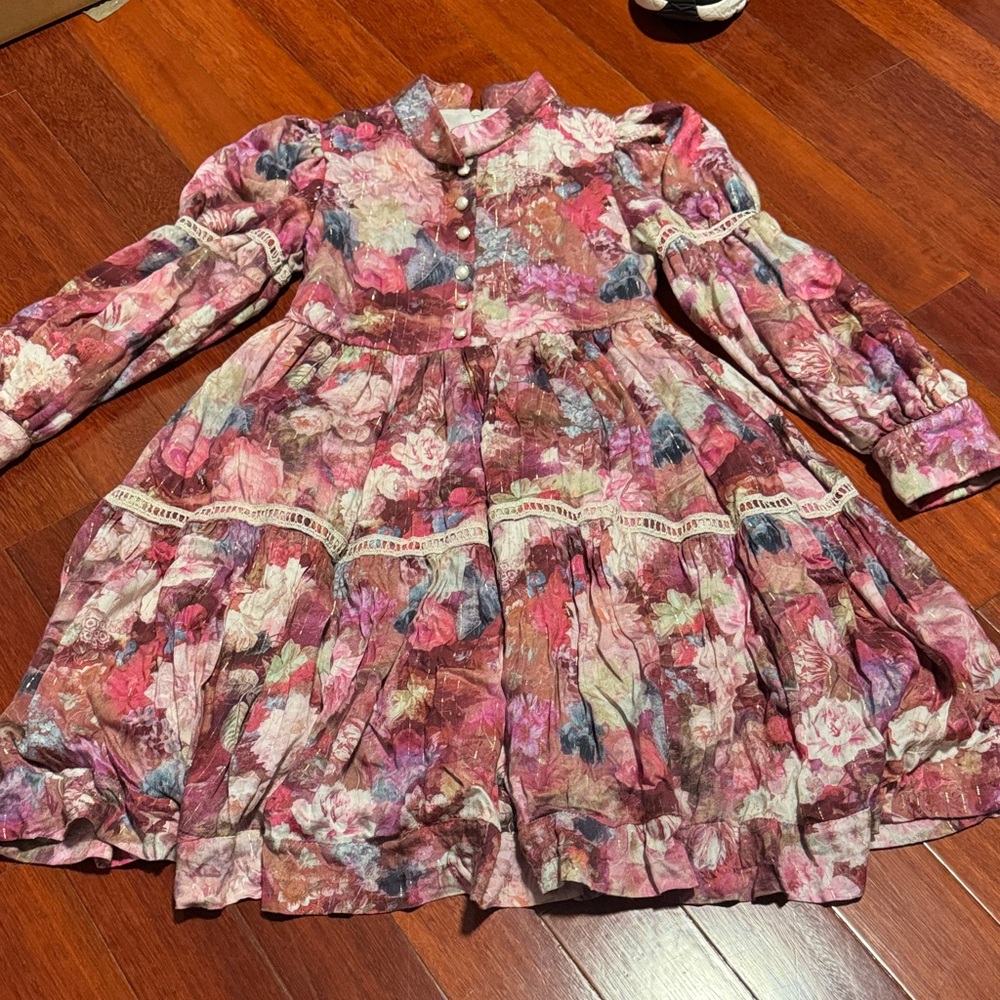 Floral Long Sleeve Dress size S